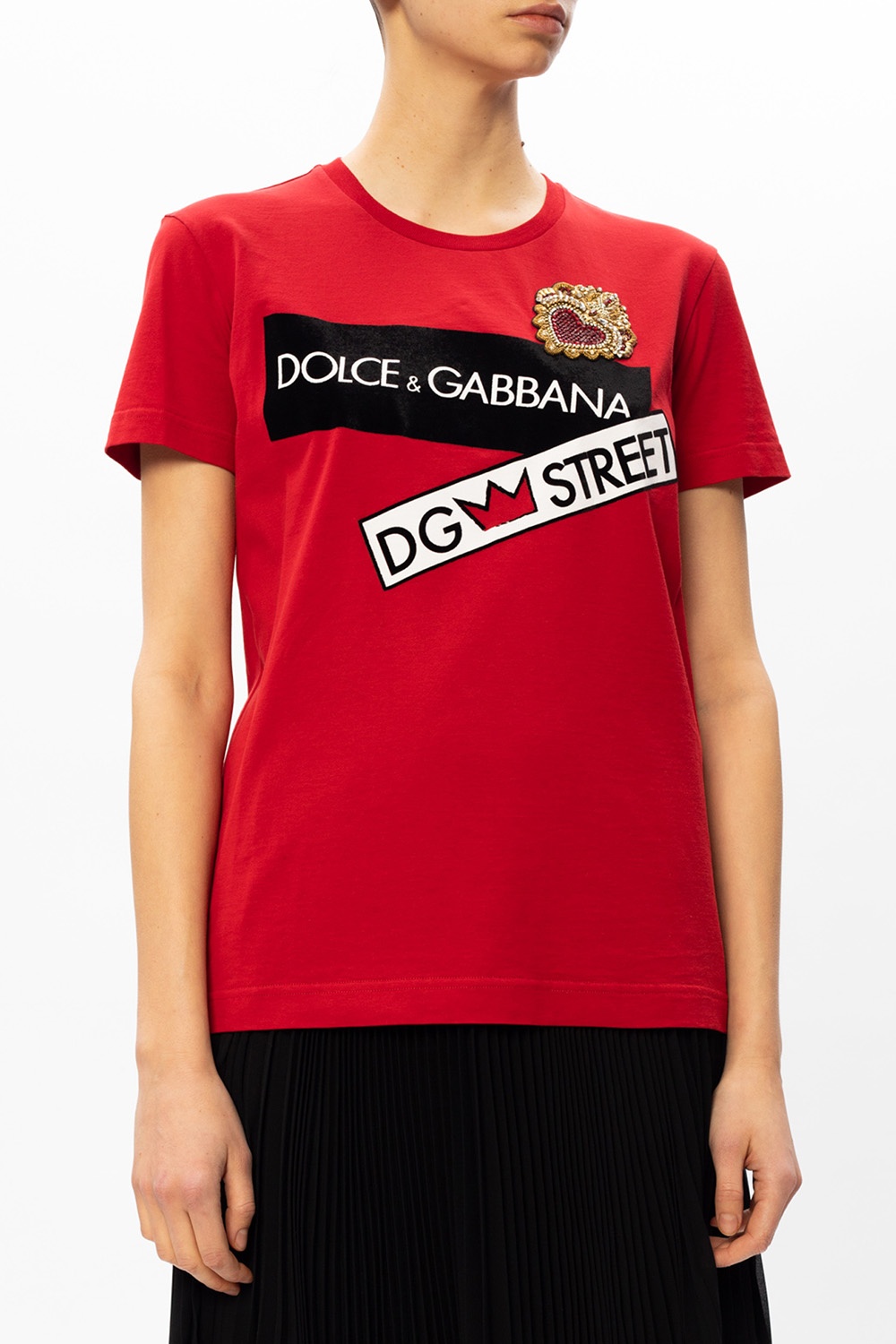 Dolce & Gabbana T-shirt with logo | Women's Clothing | IetpShops